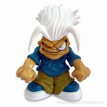 Plastic Action Figure with Solid Inside, Any Design, Color, Logo Printing and Amount Accepted